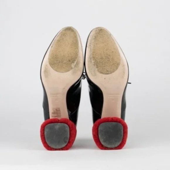 Miu Miu Shearling Heel Oxfords - Picture 5 of 9
